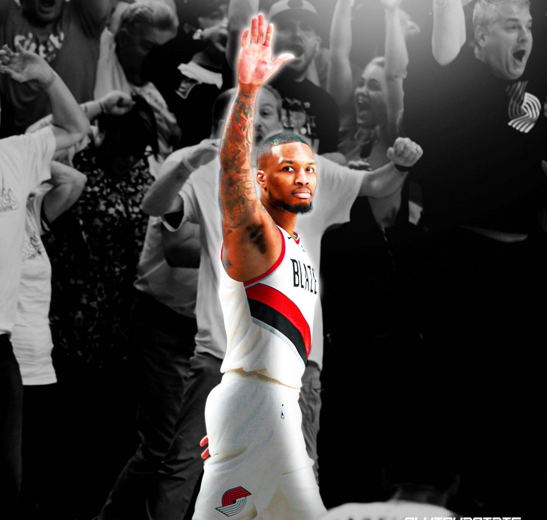 开拓者告负掘金，利拉德努力未果